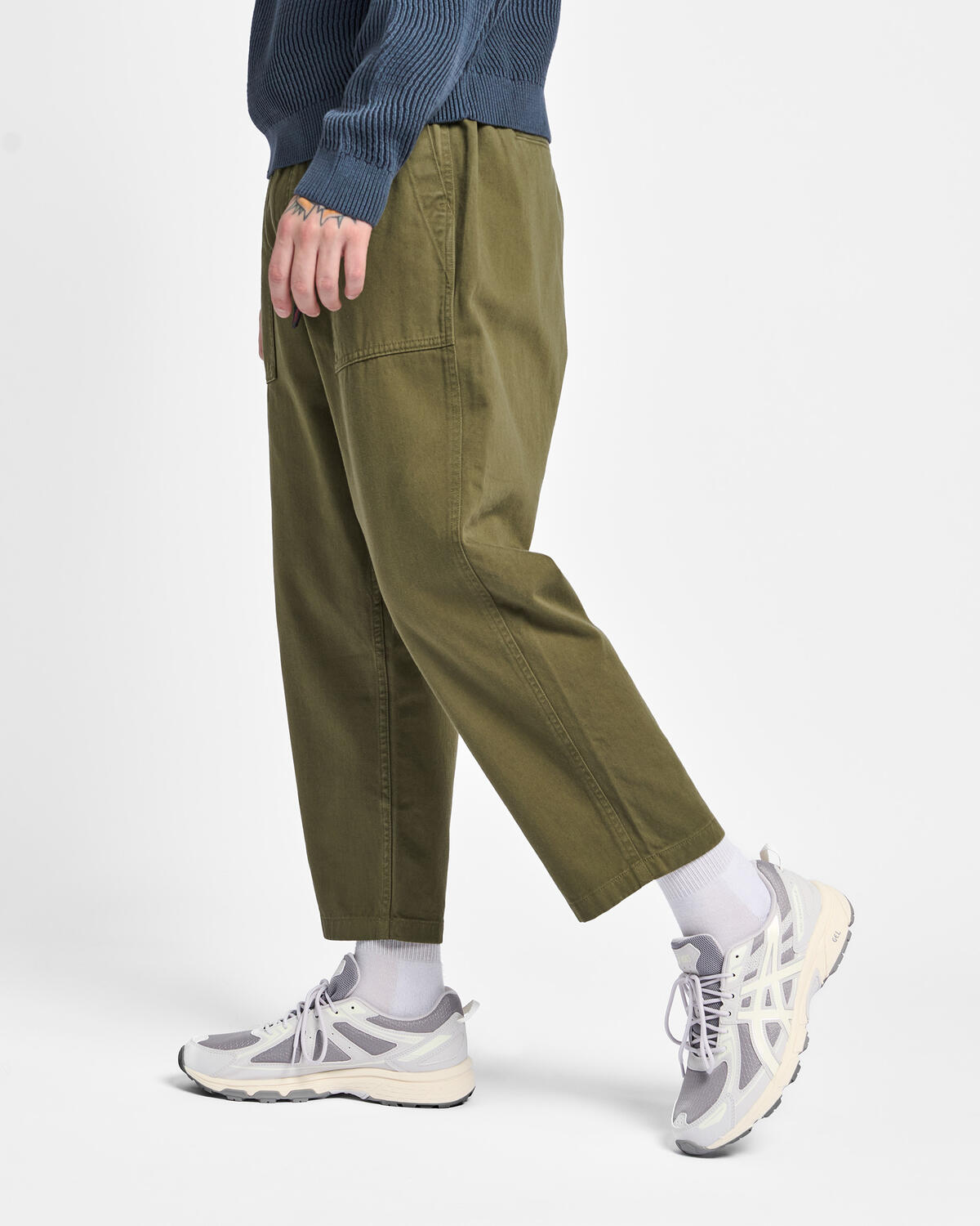 Gramicci LOOSE TAPERED PANT | G103-OGT-OLV | AFEW STORE